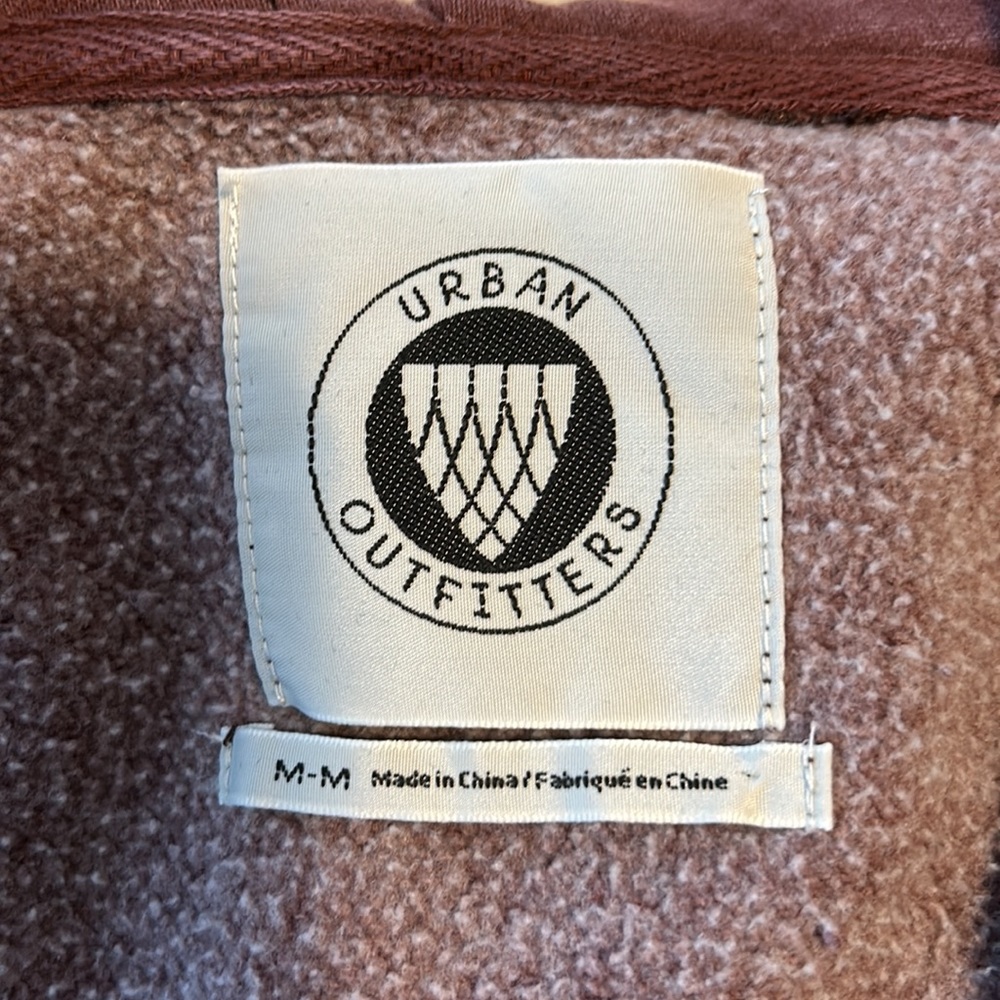 Urban Outfitters fleece cropped zip up hoodie - Picture 4 of 6
